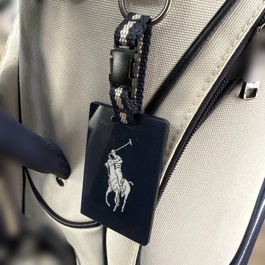 ‼️ラルフローレン ポロゴルフ キャディバック ネイビー×ホワイト‼️
