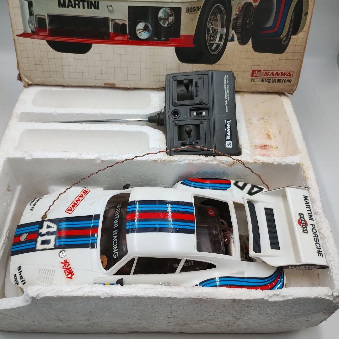 fM39L サンワ チャンピオンシリーズ　ラジコンカー ポルシェ 935 ターボ
