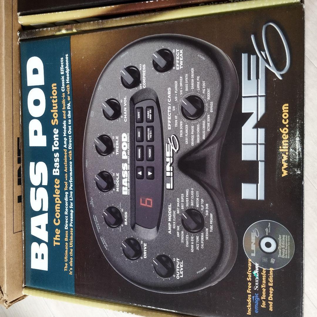 LINE6 フットスイッチ　ベースエフェクター