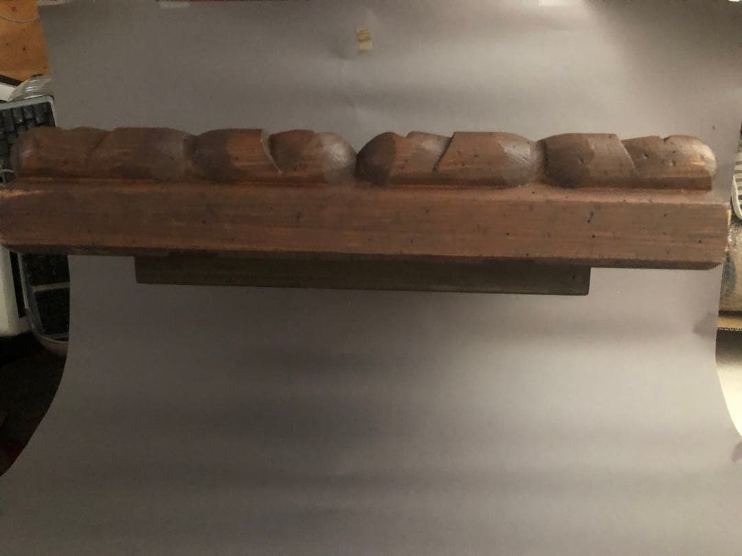 1号　木製額縁　一度使用した形跡あり