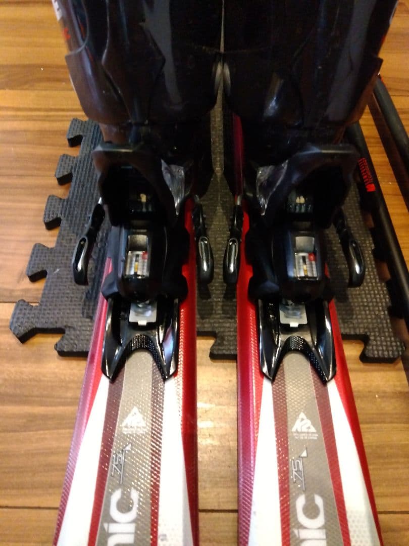 美品【ハイエンド】K2 163/男女兼用/スキーセット・メンテ・WAX済✔