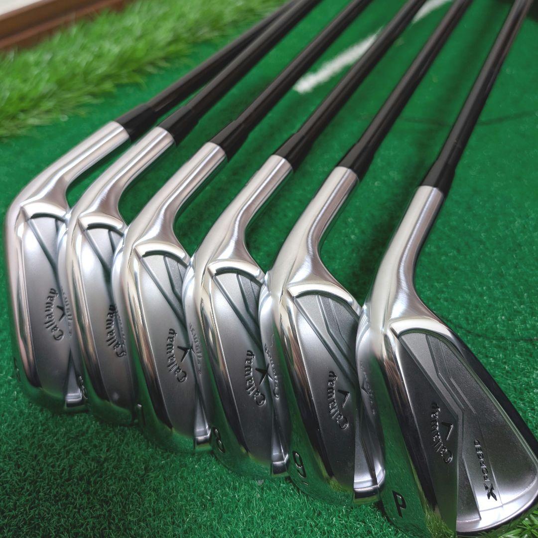 キャロウェイ Xフォージド アイアン 5~P 6本セット ラウネi75 カスタム