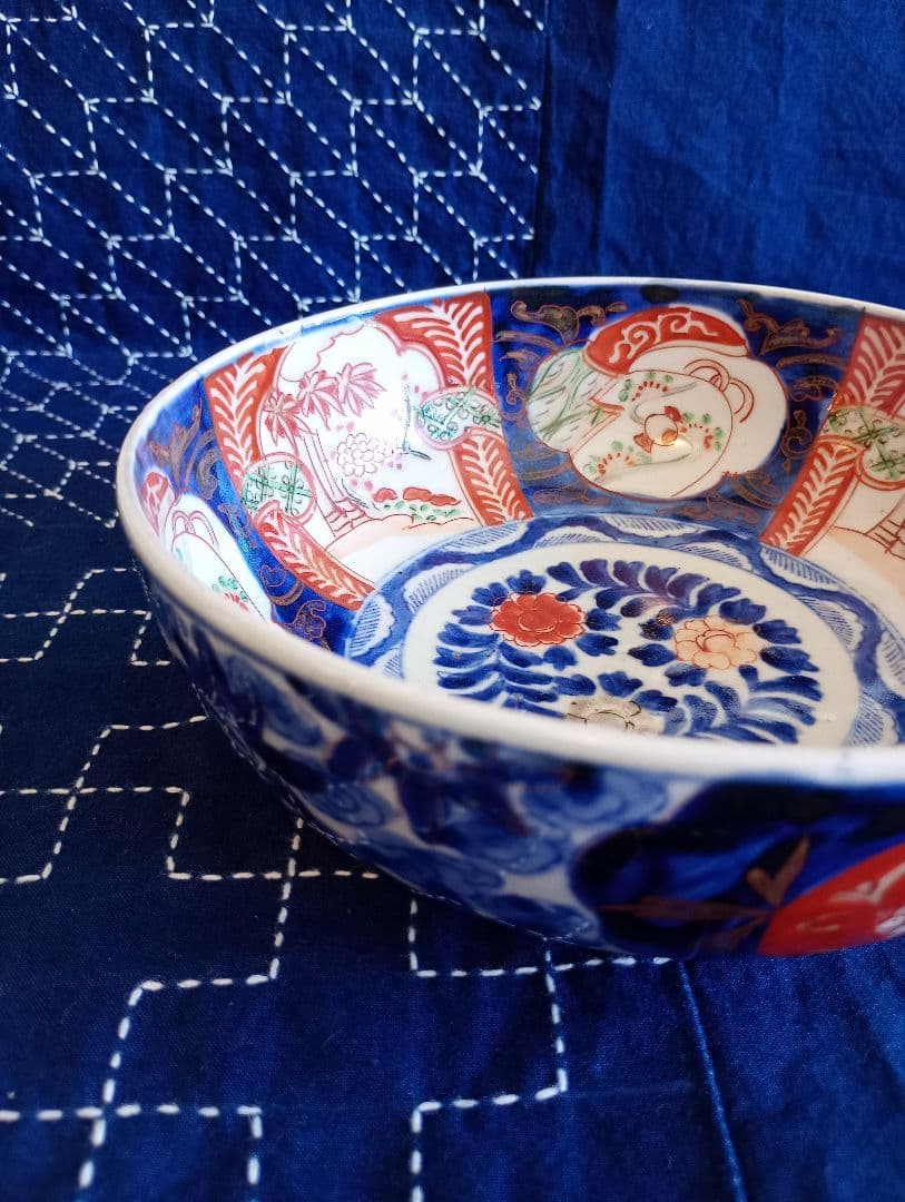 ★匿名配送★アンティーク 骨董 伊万里焼 古伊万里 中鉢