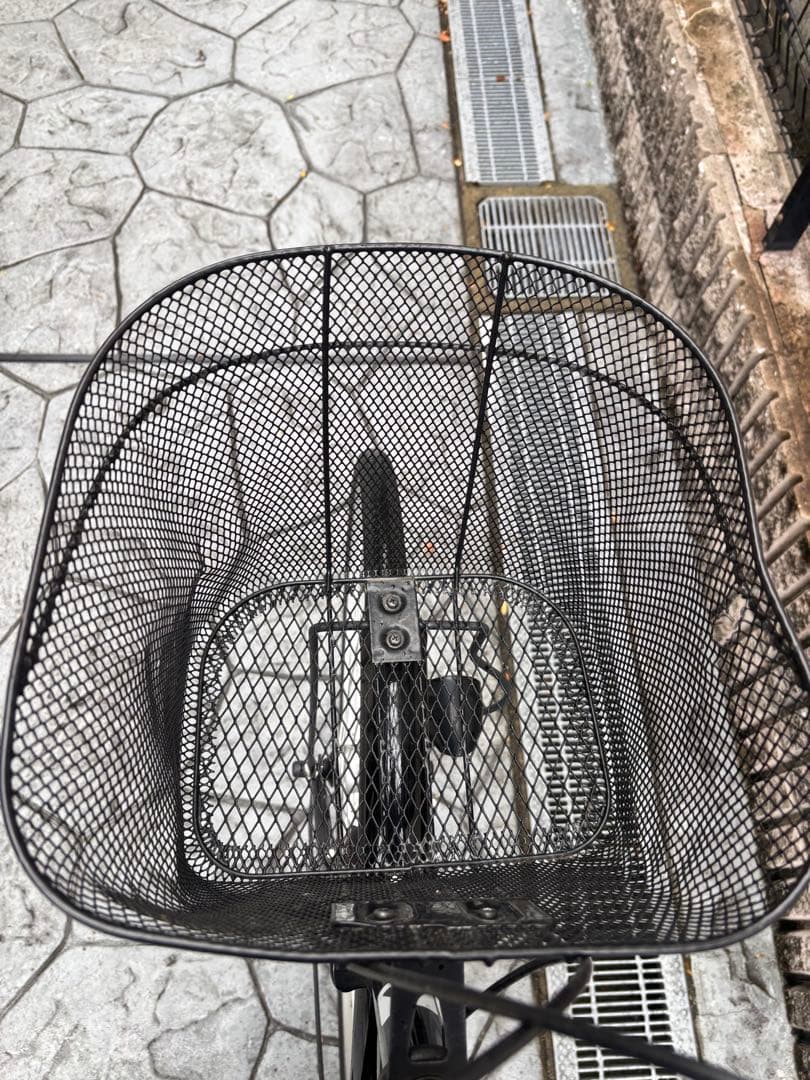 ブラック シティサイクル 自転車　27インチ　直接引取限定！