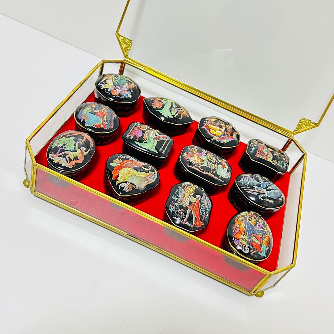 【超希少品】FRANKLIN MINT ロシア•バレエの傑作 磁器製オルゴール