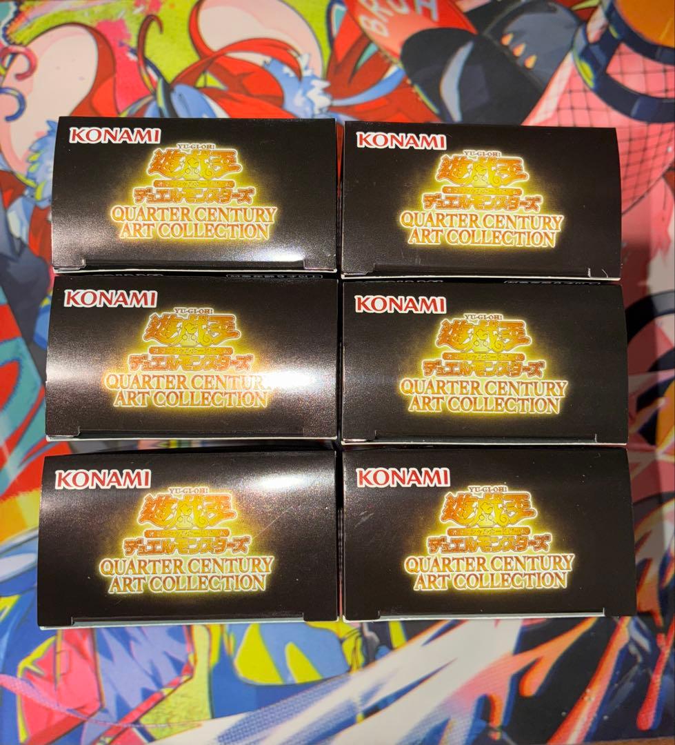 遊戯王 クォーターセンチュリーアートコレクション　6BOX アーコレ 25th