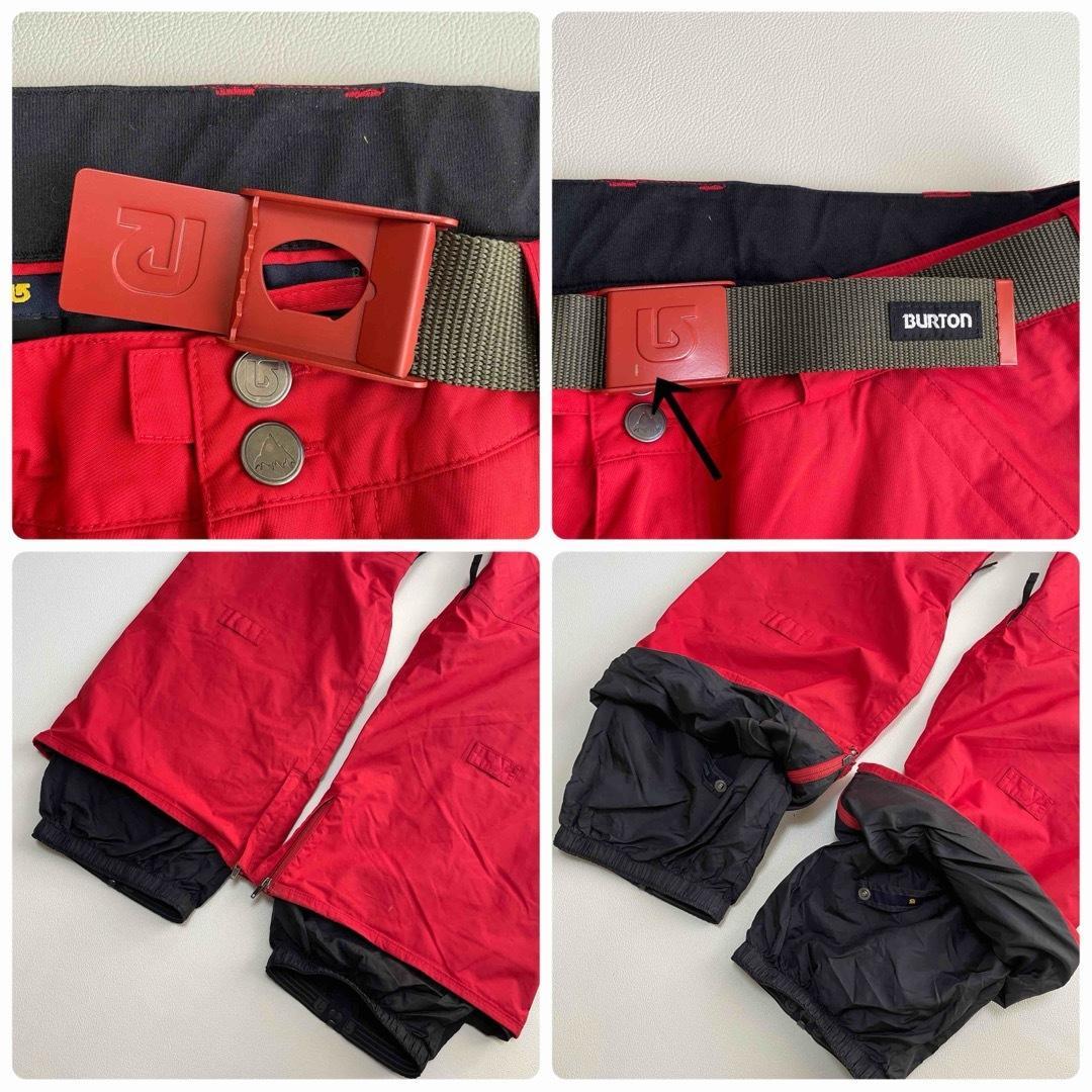 6700 バートン　上下セット　ジャケット　パンツ　ベルト付き　スノボ メンズ