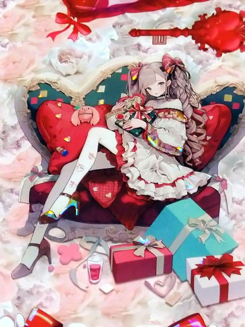 廃盤品✩J1075＃绯语礼赞(贝壳光)心有丘壑切り売り海外人物女の子AIマステ