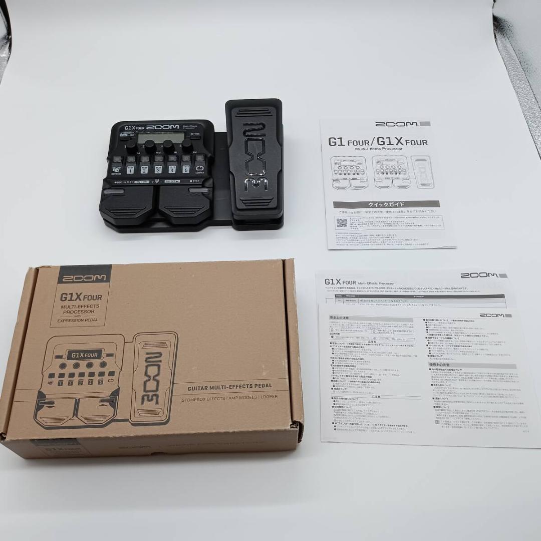 ZOOM G1X FOUR ギターエフェクター ズーム