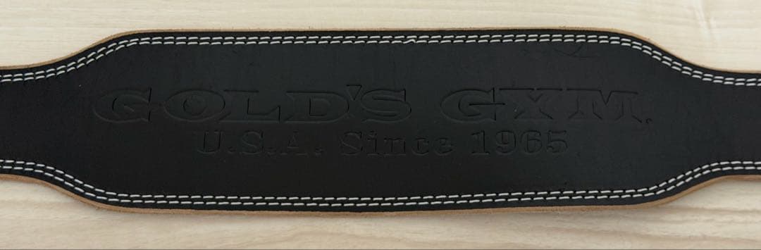 ゴールドジム EXレザーベルト M（75〜85cm）