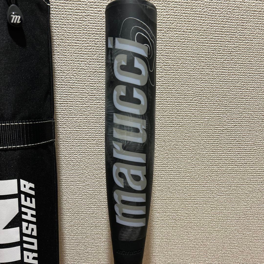 黒ワニクラッシャージュニア用軟式80cm 600g 軟式バットとケース付き