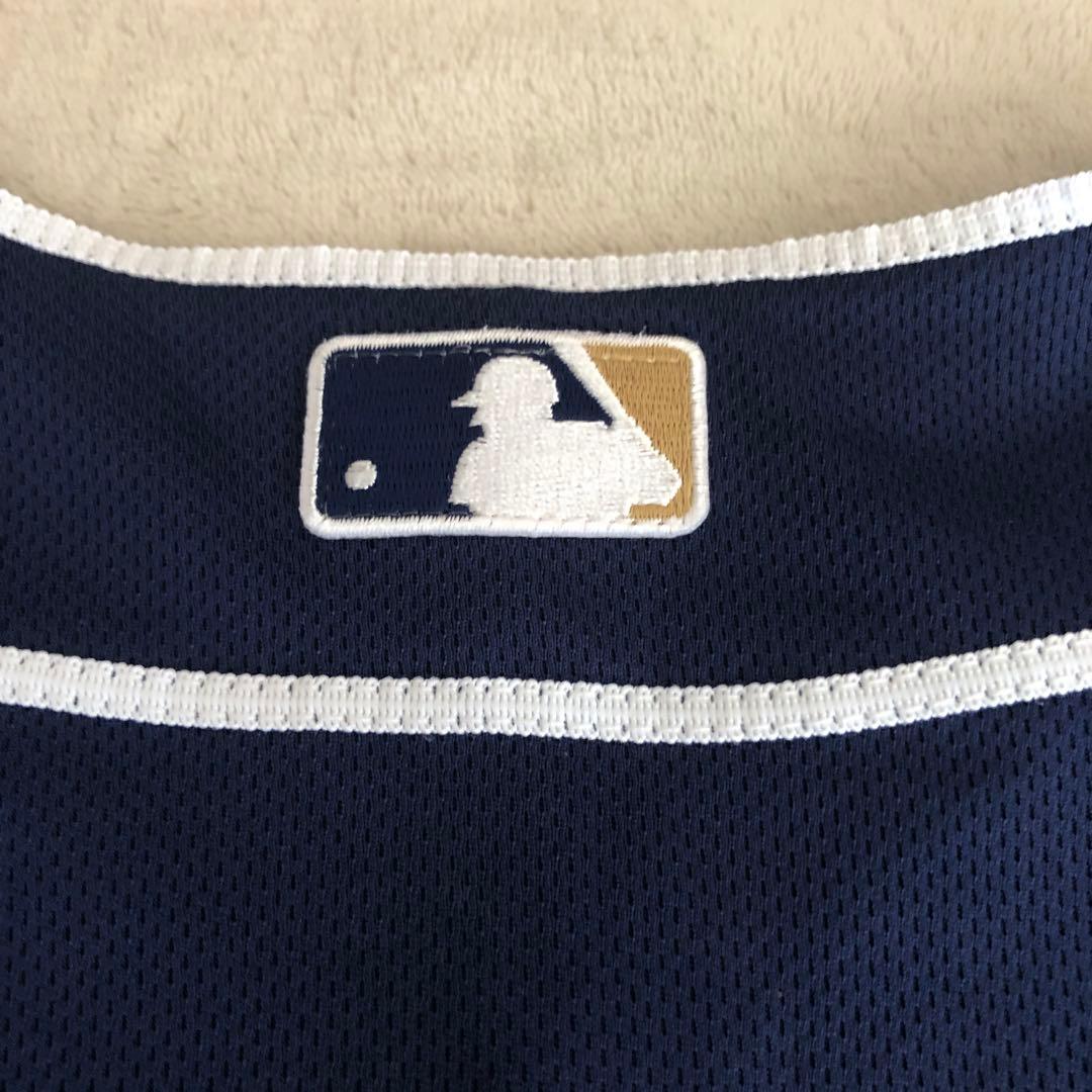 【美品】MLB サンディエゴ　パドレス　オーセンティックジャージー サイズ48