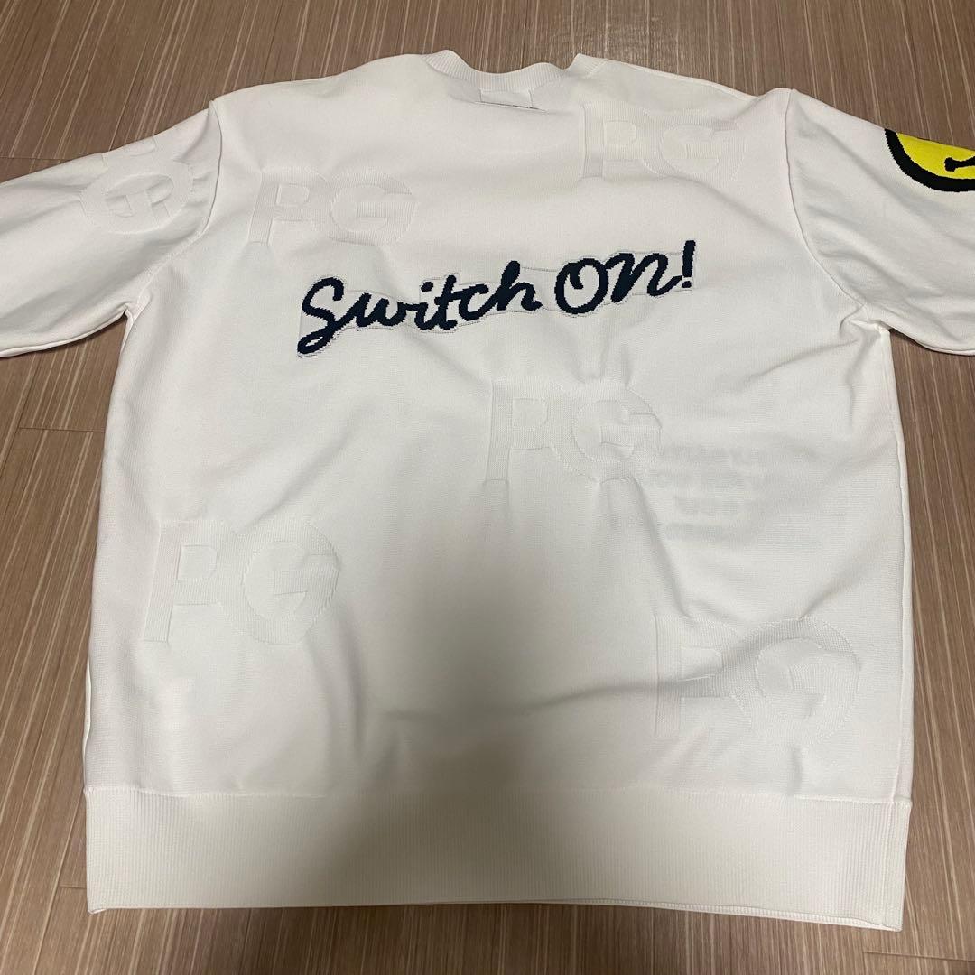 新品タグ付き　PEARLY GATES クルーネックセーター　サイズL