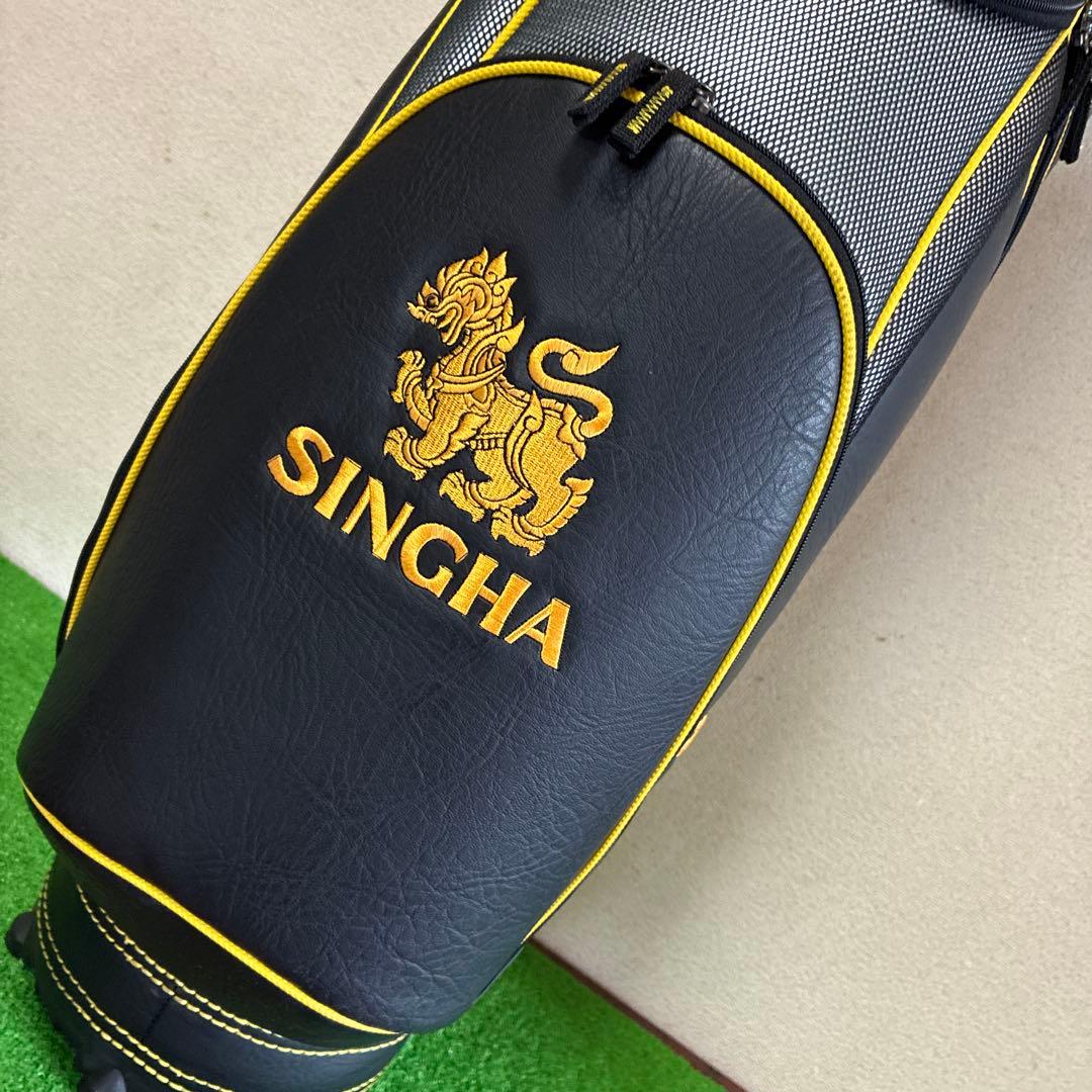 非売品美品‼️ThaiトップブランドSINGHAキャディバッグ●