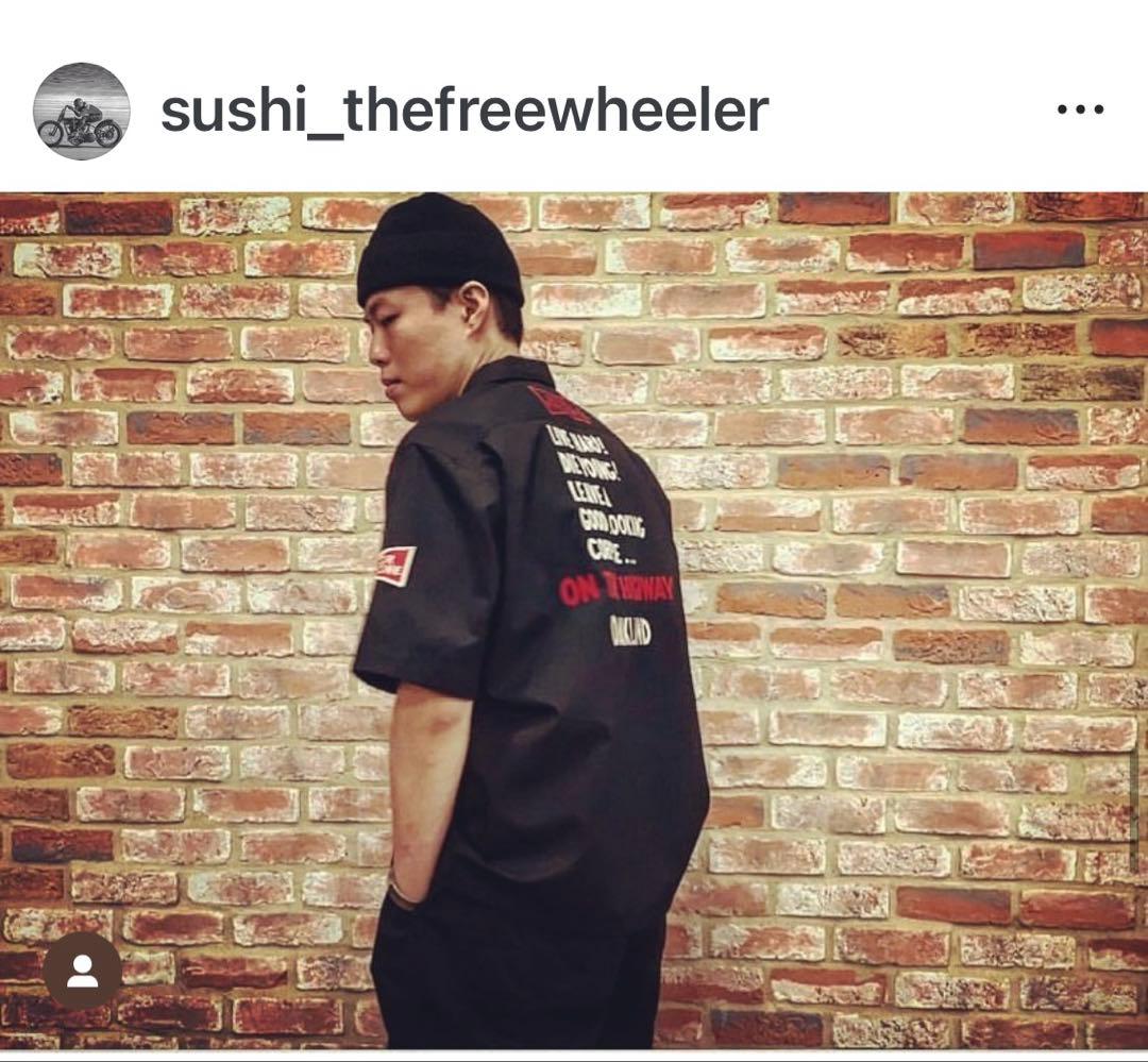 FREEWHEELERS  モーターサイクロン　ボウリングシャツ　15