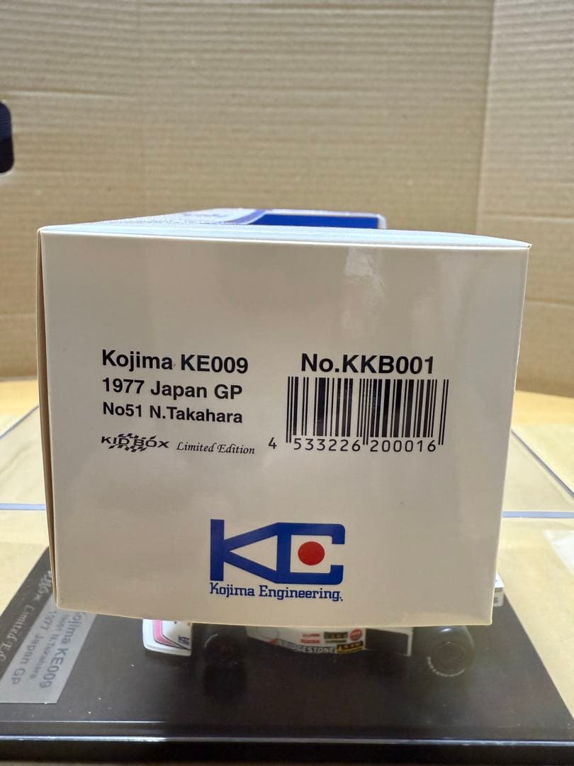 1/43 F1 京商　KE009 高原敬武 1977 日本GP