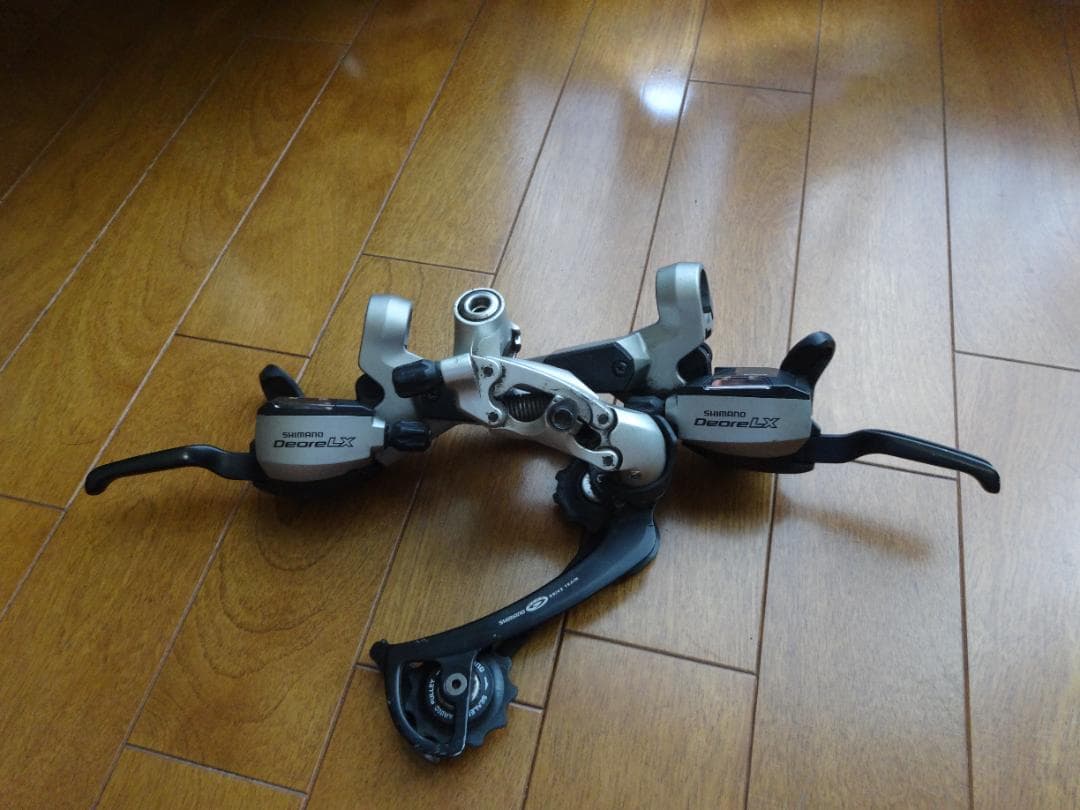 【2321】 Deore LX&XT　デュアルコントロールレバー＆RD