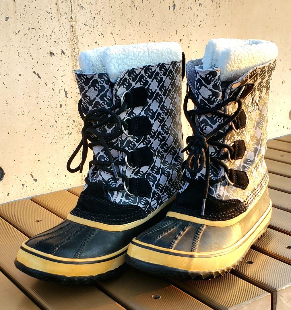 ◆SORELソレル〜防寒・防水ブーツ〜美品25.5cm試し履きのみ〜カナダの名門
