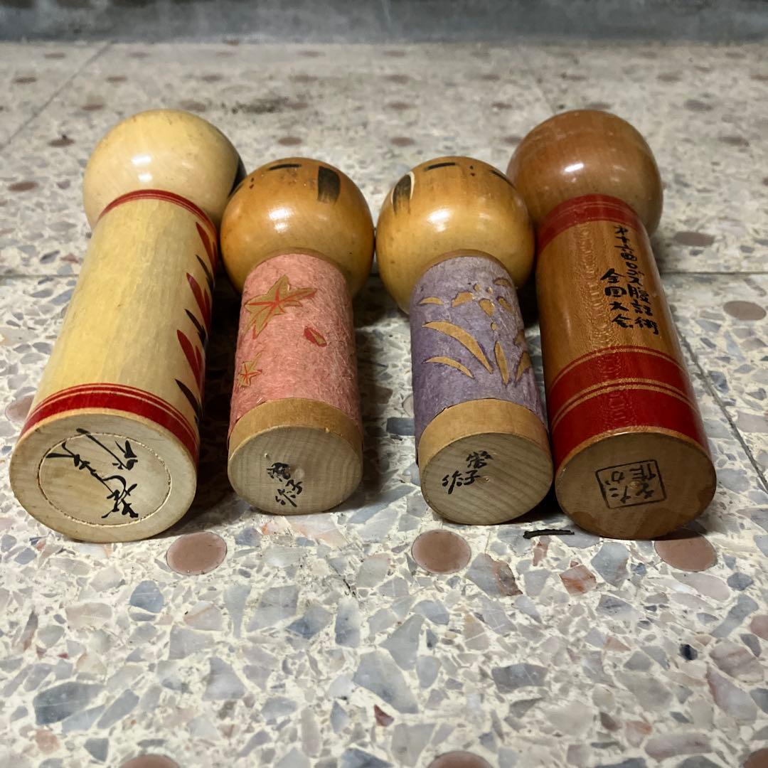 D-3 伝統こけし 16点まとめ売り 大量コレクション 郷土玩具 アンティーク