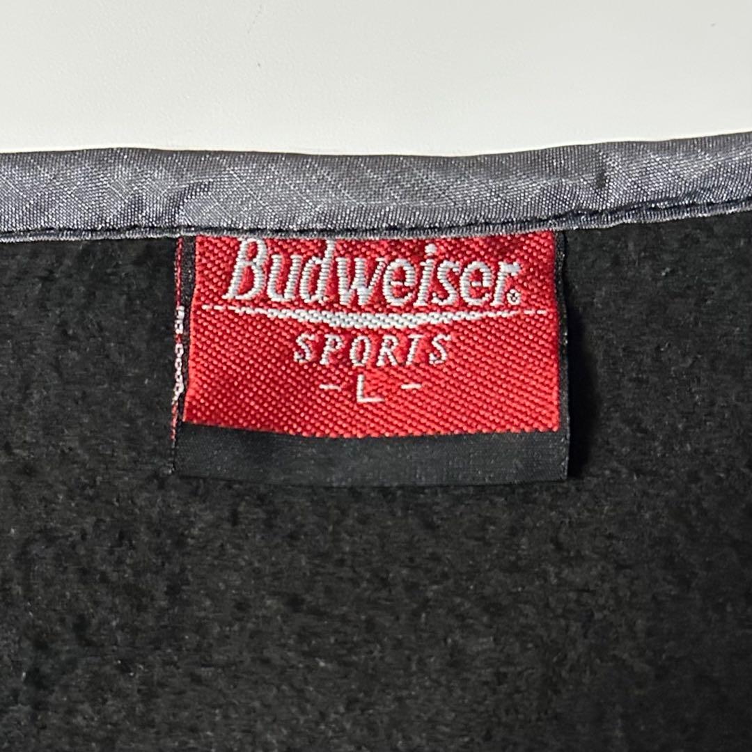 【90s】【Budweiser】マルチポケット ナイロン ベスト 古着 企業