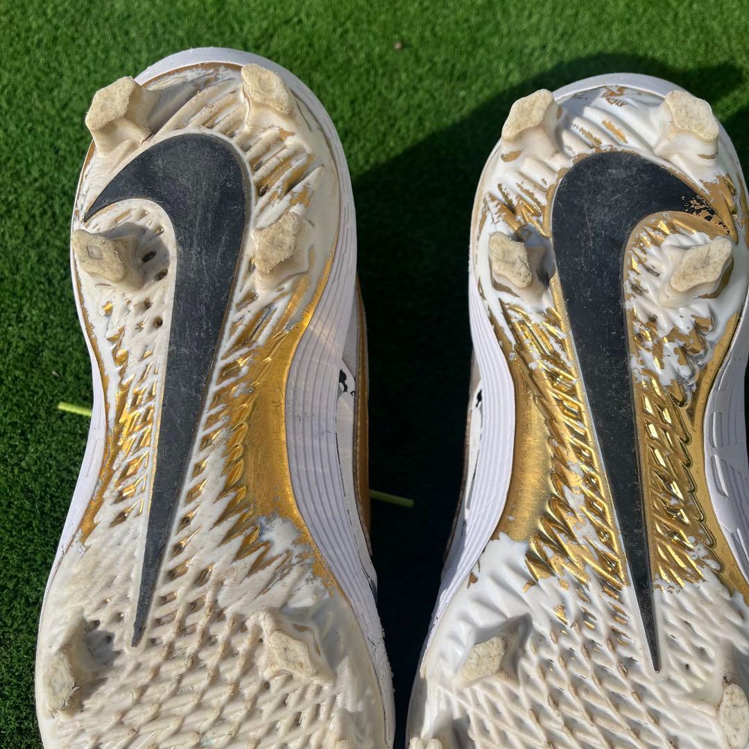 NIKE/ナイキ　フルオーダースパイク　カモ柄　野球スパイク　ポイントスパイク