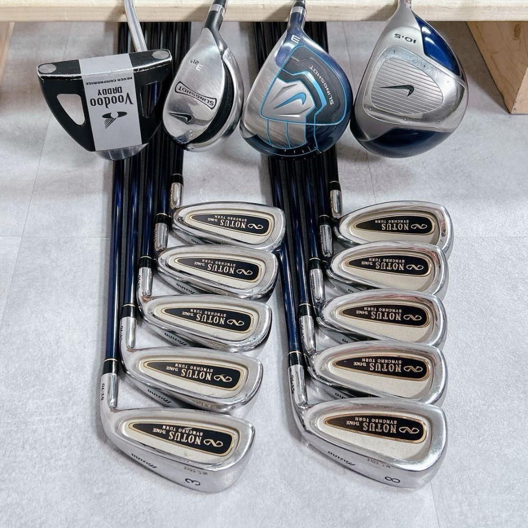 X091 mizuno NIKE メンズ ゴルフ クラブ フルセット 15点