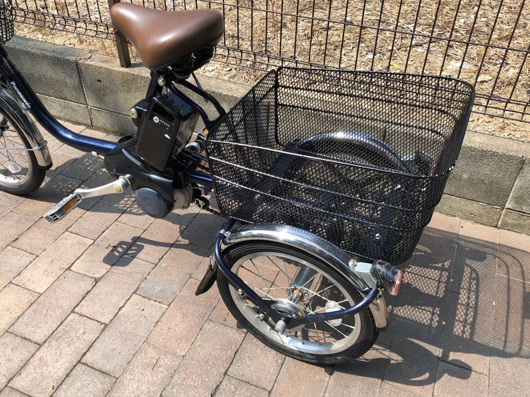 整備点検済み！美車　パナソニック 電動アシスト　三輪車