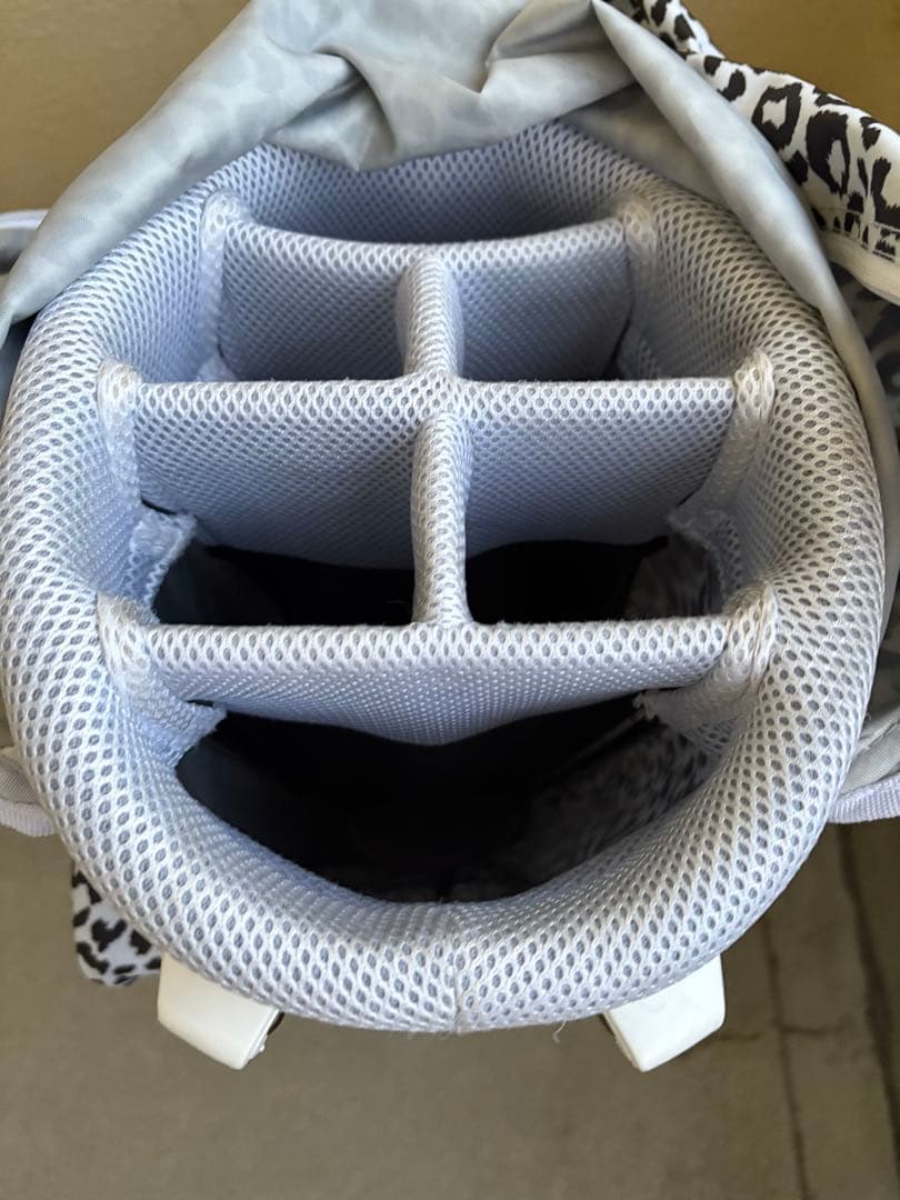 【希少】ニューバランスゴルフ　レオパード　スタンドキャディバッグ