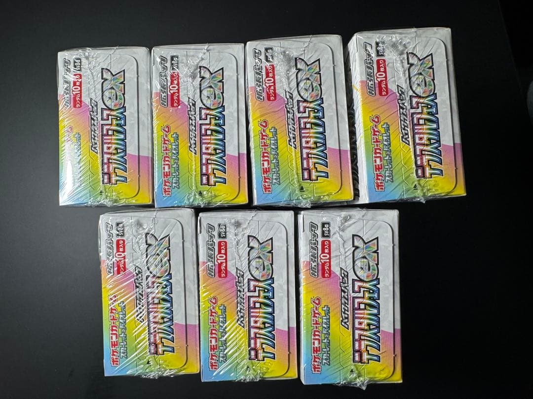ポケモンカードゲーム　テラスタルフェスex 7box