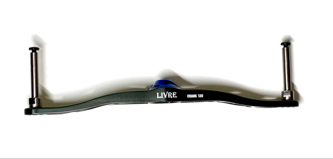 リブレ ハンドルプレート クランク 130mm 　ダイワ/Abu 左巻用ナット付