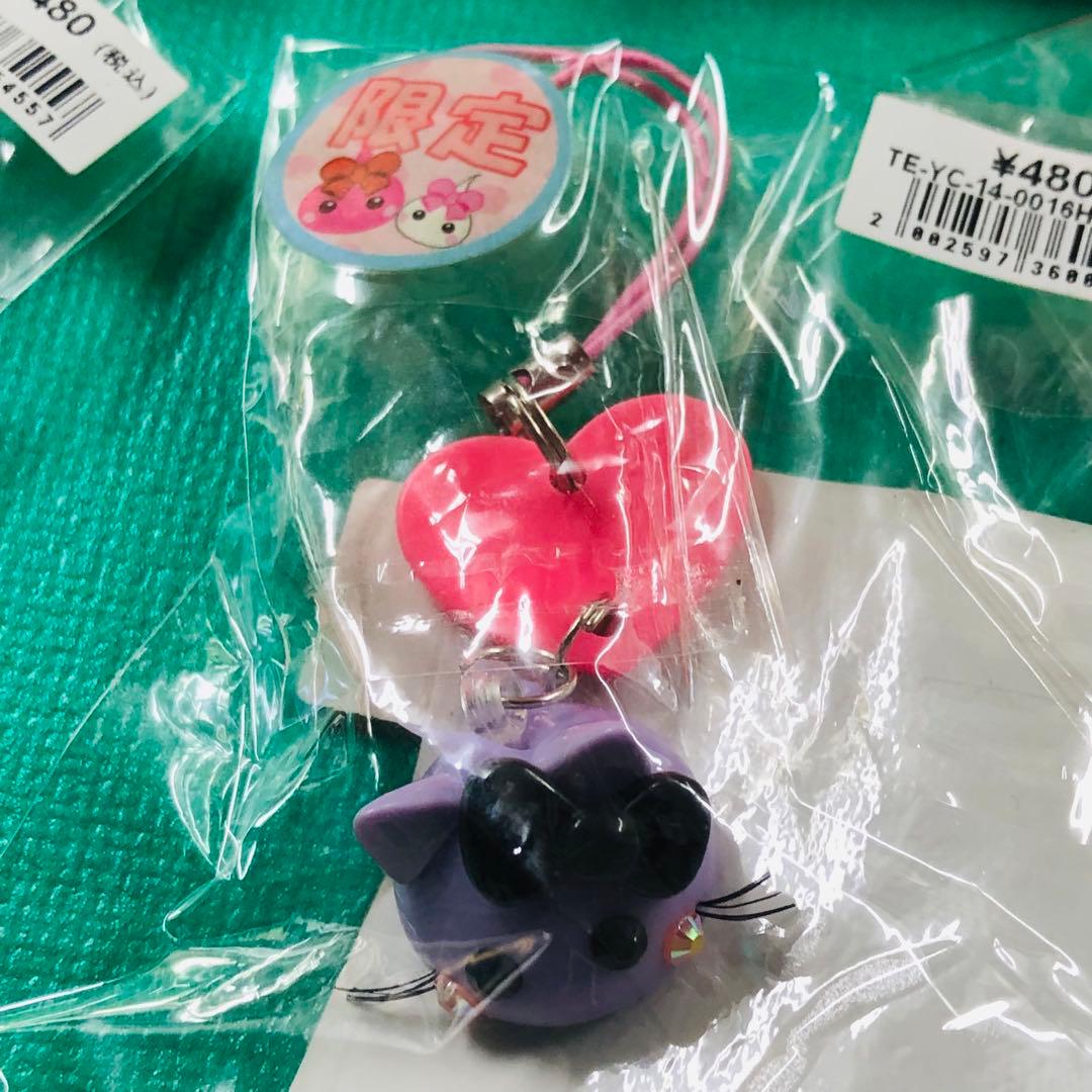 2014年製レア★ハローキティ ほっぺちゃん ストラップ6種セット サン宝石