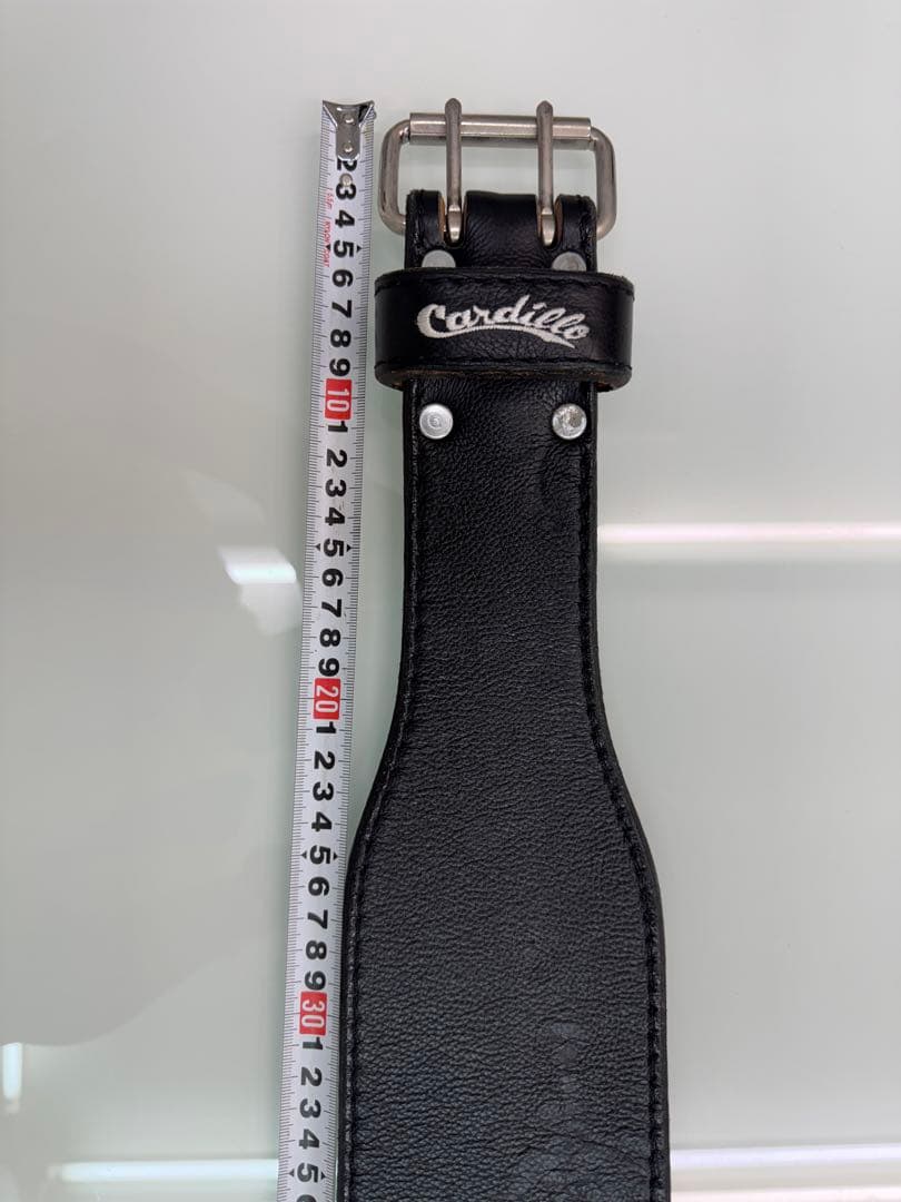 ガーディロ社 パワーハウスオリジナルベルト Cordille 黒とパワーグリップ