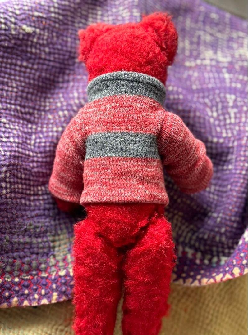 *♢アンティークベア red bear ヴィンテージベア*♢