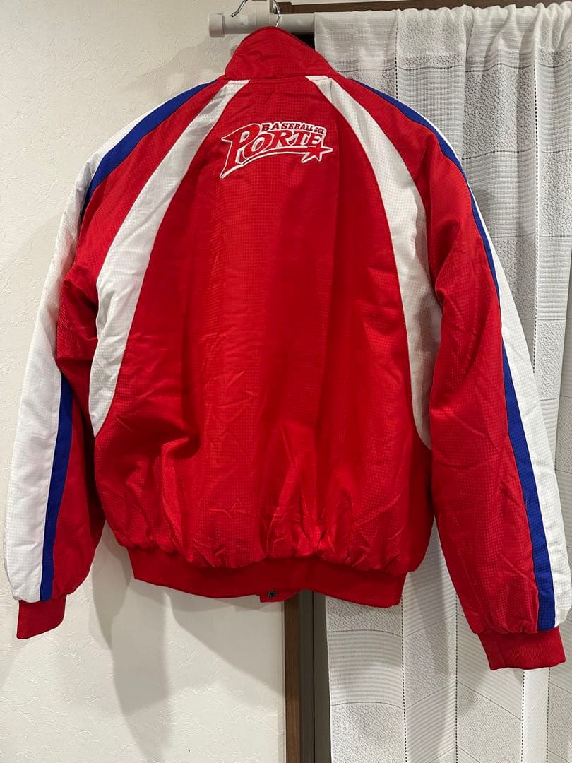 ポルテ　野球ジャケット レッド