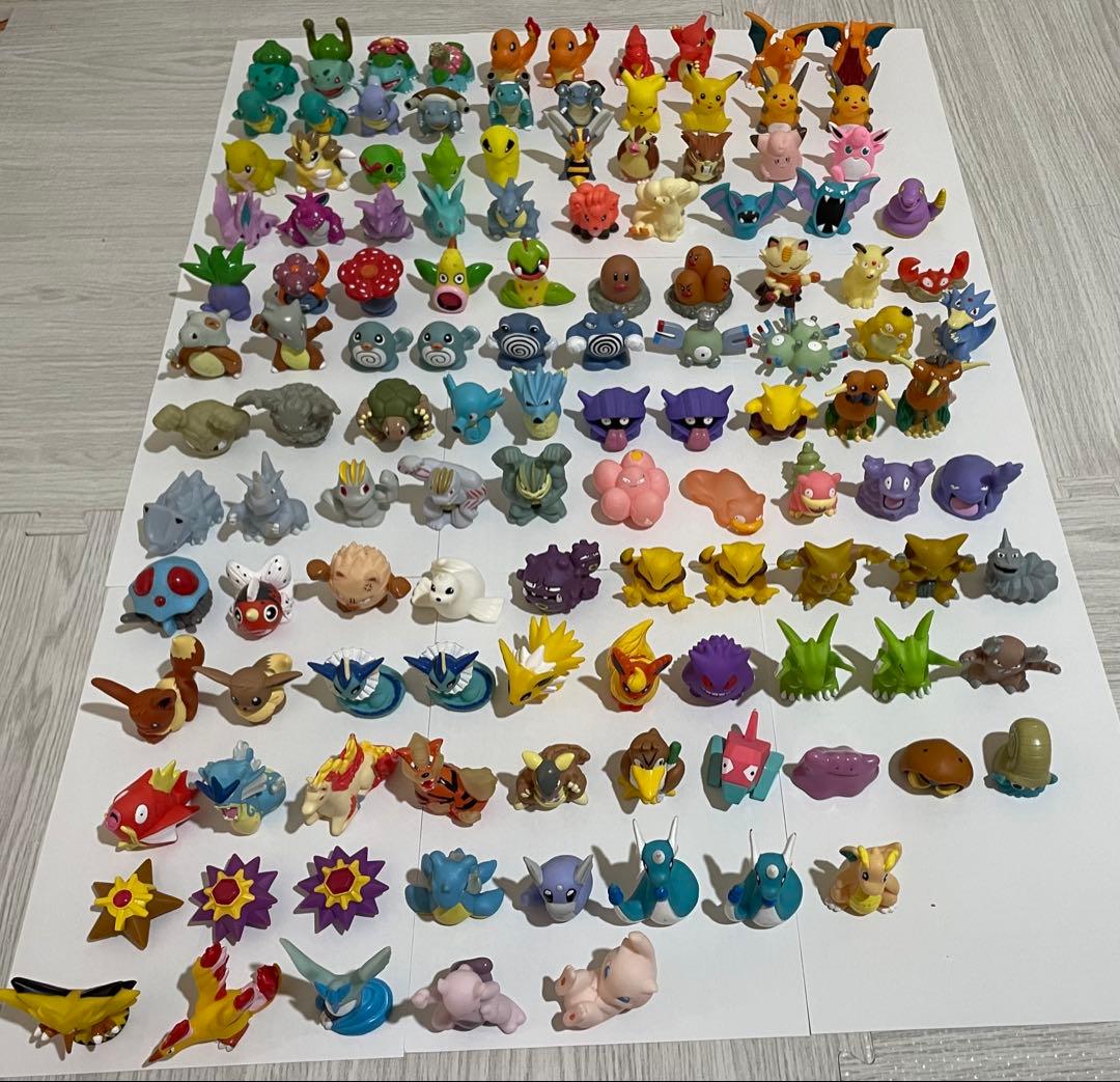 ポケモン カントー　フィギュア まとめ売り　123個