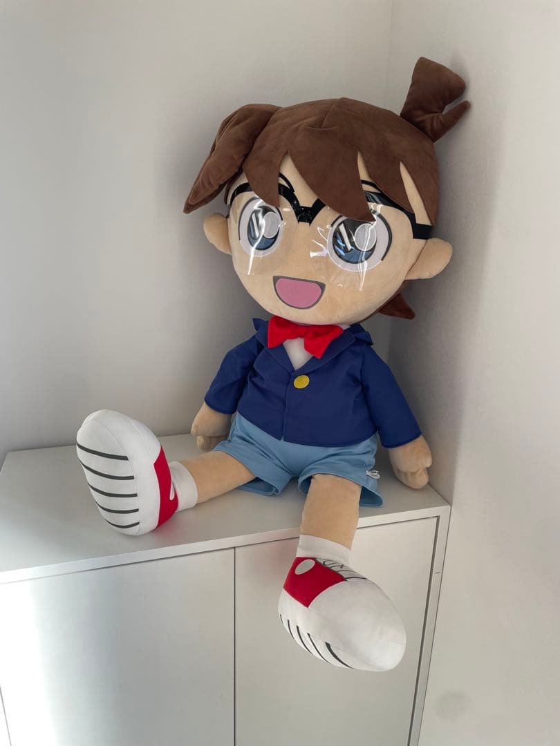 名探偵コナン 絶版 廃盤 20周年 特大　ぬいぐるみ 激レア 三英貿易