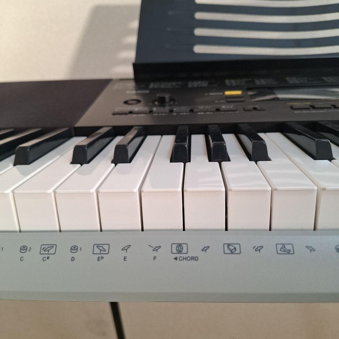 【送料無料】CASIO CTK-4400 スタンド イス セット