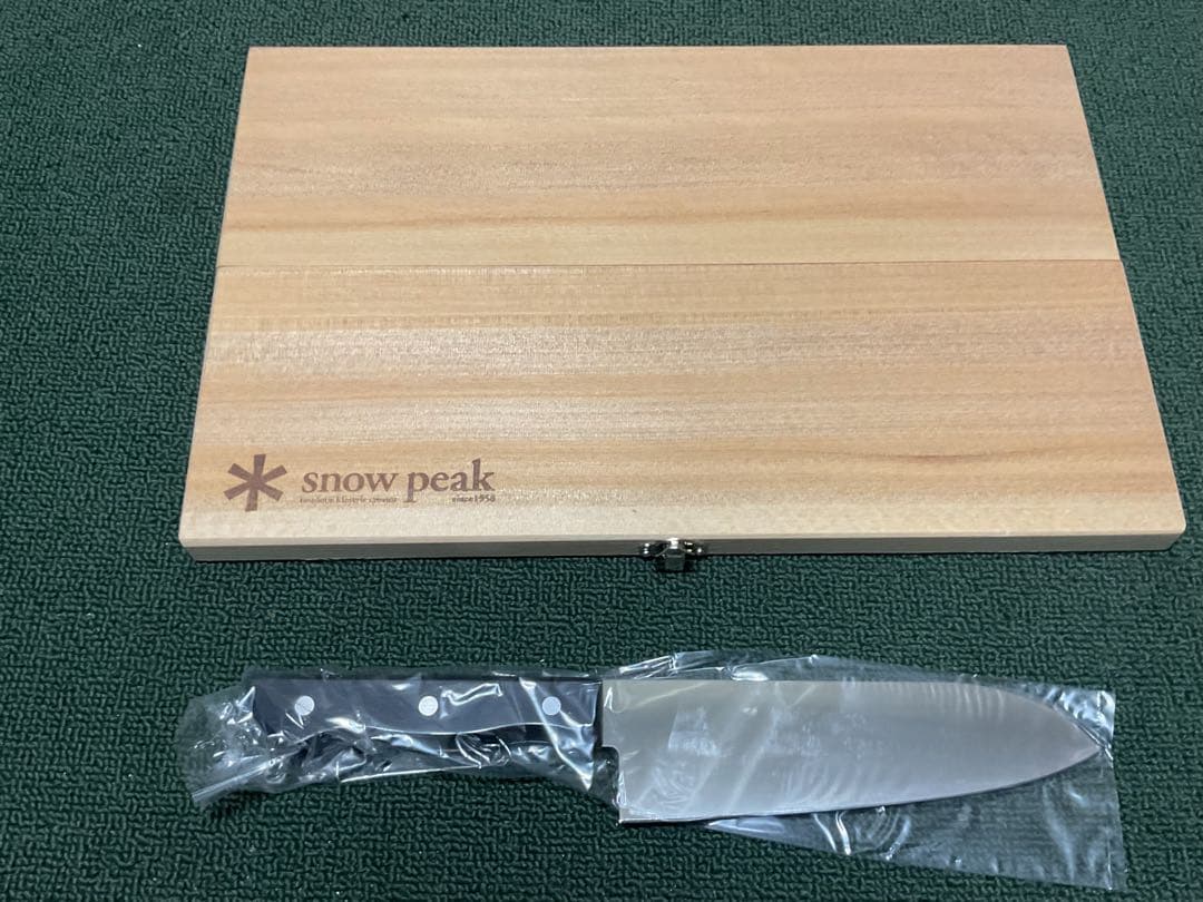 新品・未使用 マナイタセット L ＆ キッチンメッシュケース L スノーピーク