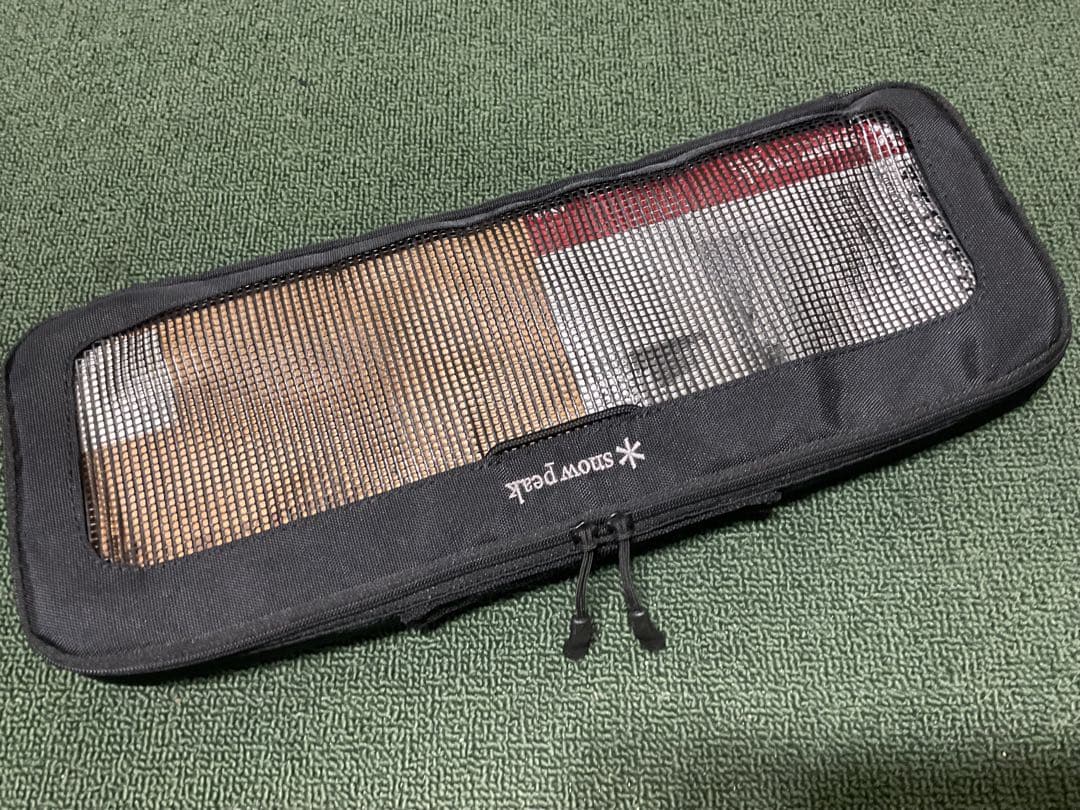 新品・未使用 マナイタセット L ＆ キッチンメッシュケース L スノーピーク