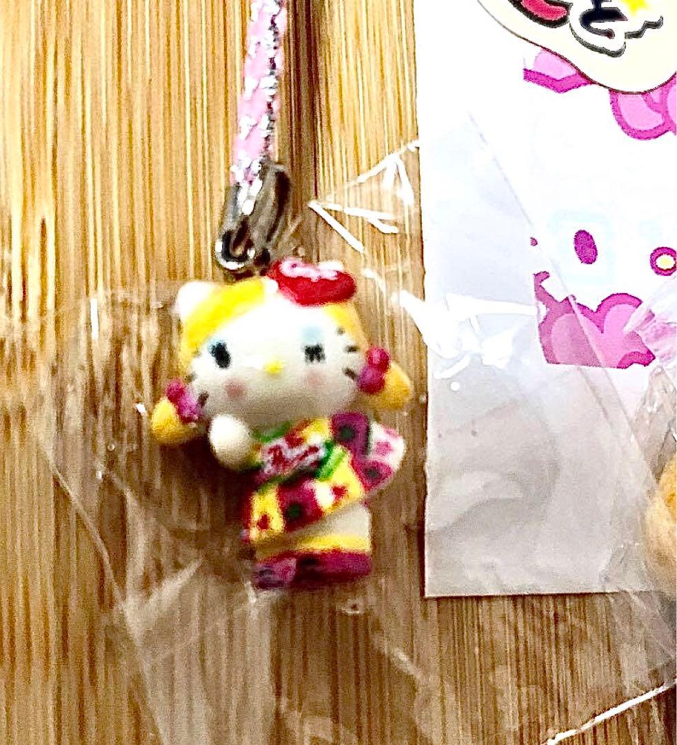 [新品]★希少★ハローキティ 限定 ゴリエ 根付け & ミニぬいぐるみ セット