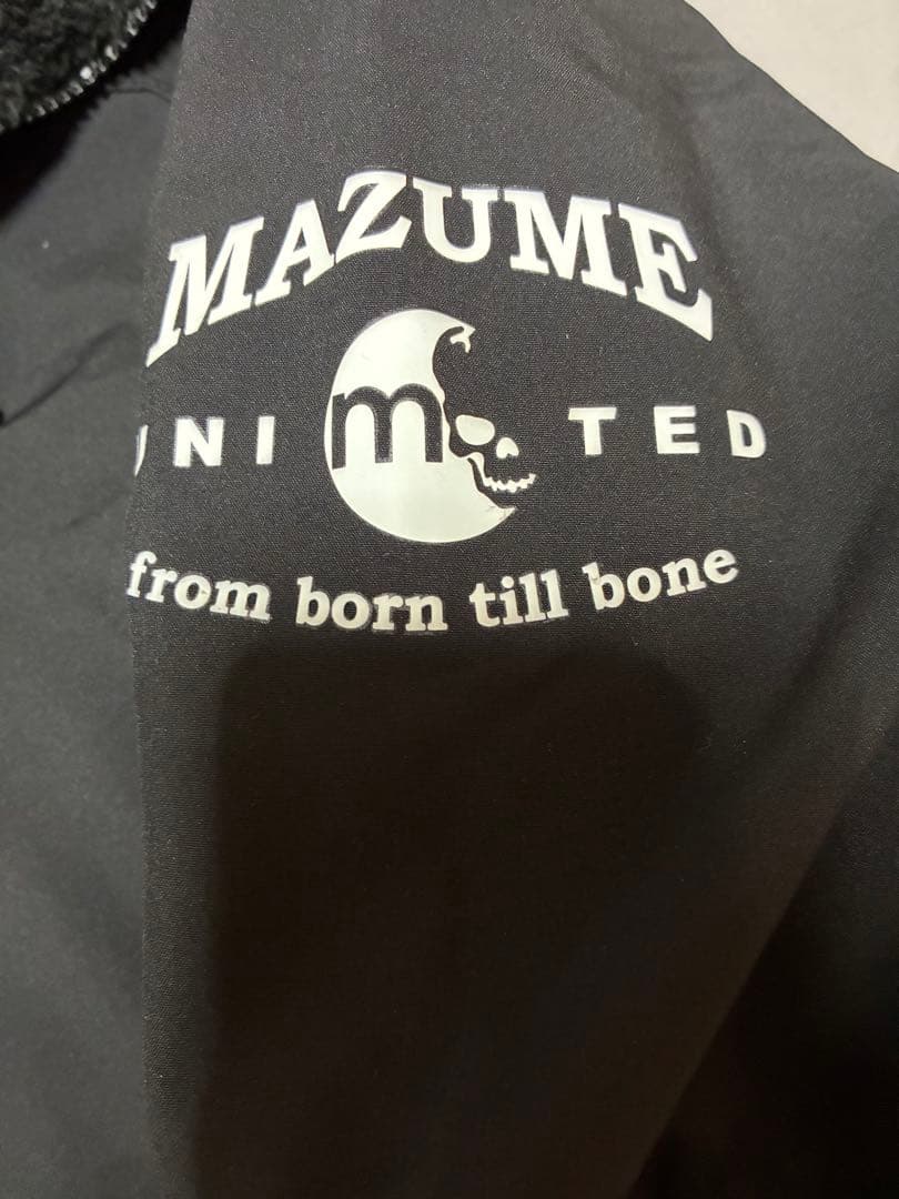 mazume フィッシングジャケット 黒　使用2回のみ！！