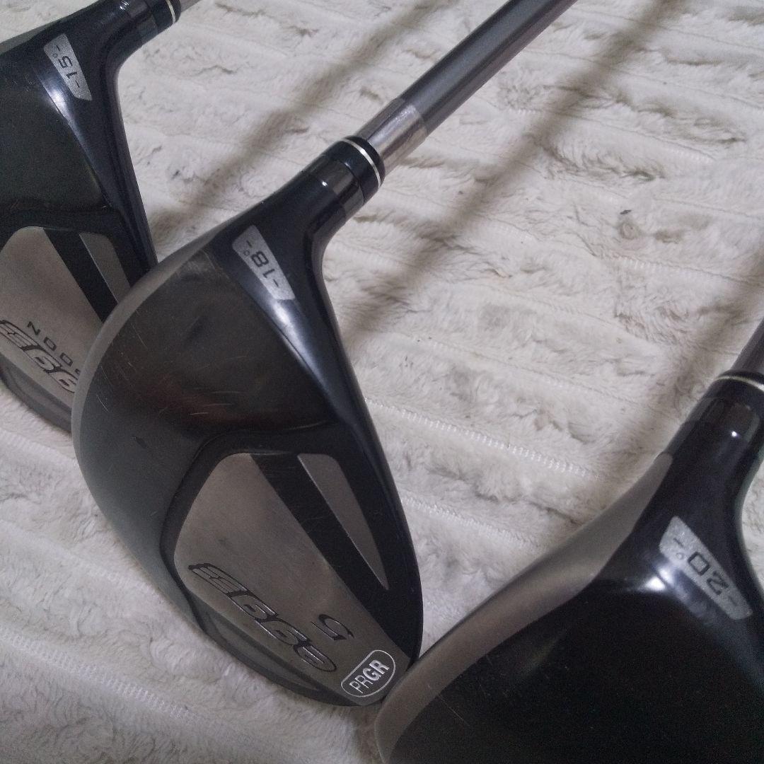 PRGR egg プロギア エッグ フェアウェイウッド 3,5,7番 3本セット