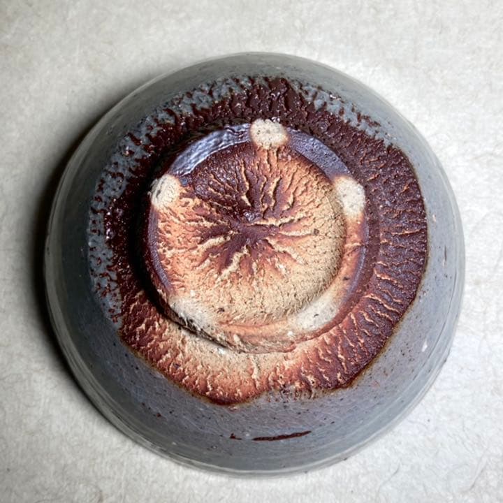 唐津山瀬皮鯨茶碗　唐津焼　焼き物　茶碗　抹茶碗　茶道　茶陶