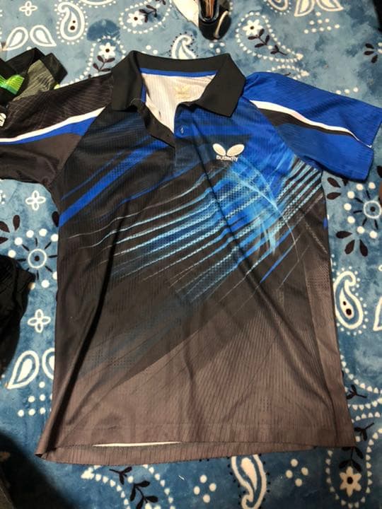 卓球 ユニフォーム3枚とスボン2枚 Butterfly TSP nittaku