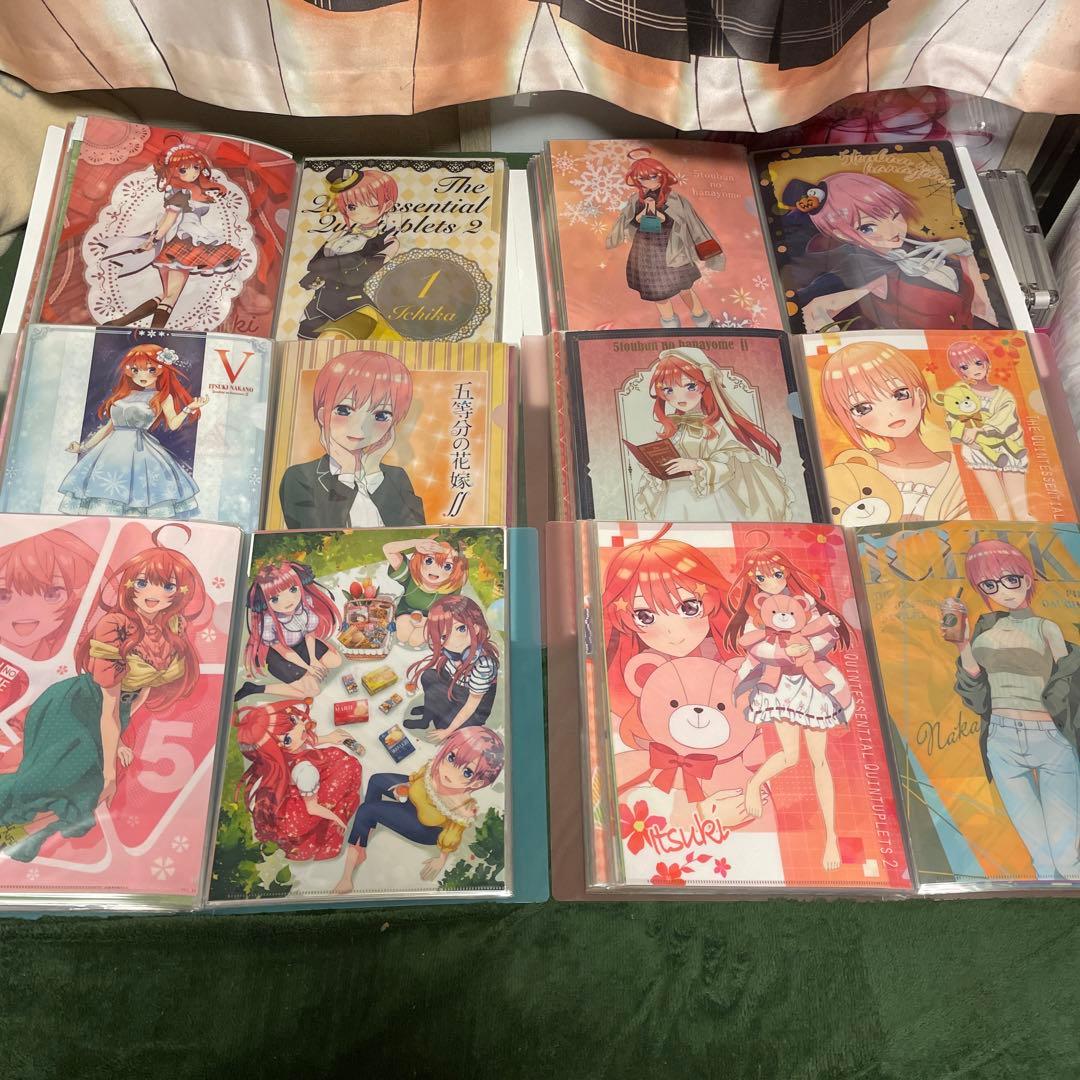 五等分の花嫁　クリアファイル　大量