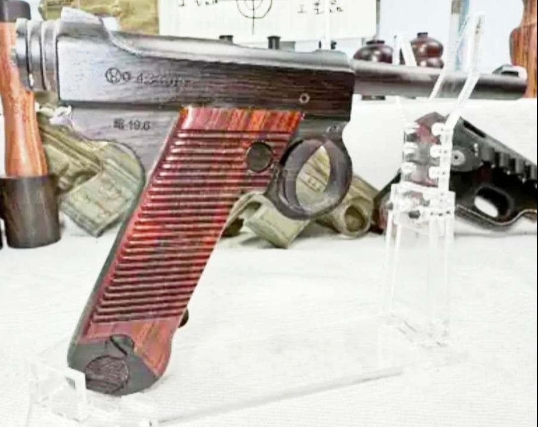 南部十四年式黒檀模型　1/1スケール 手作 新品