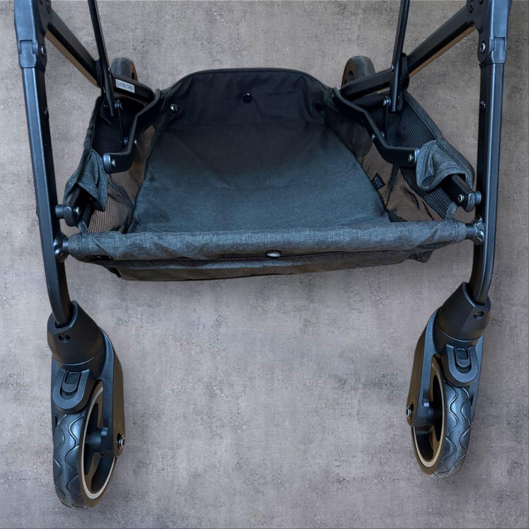 【美品】EcoCa Excella グレー　ショッピングカート　保冷バッグ