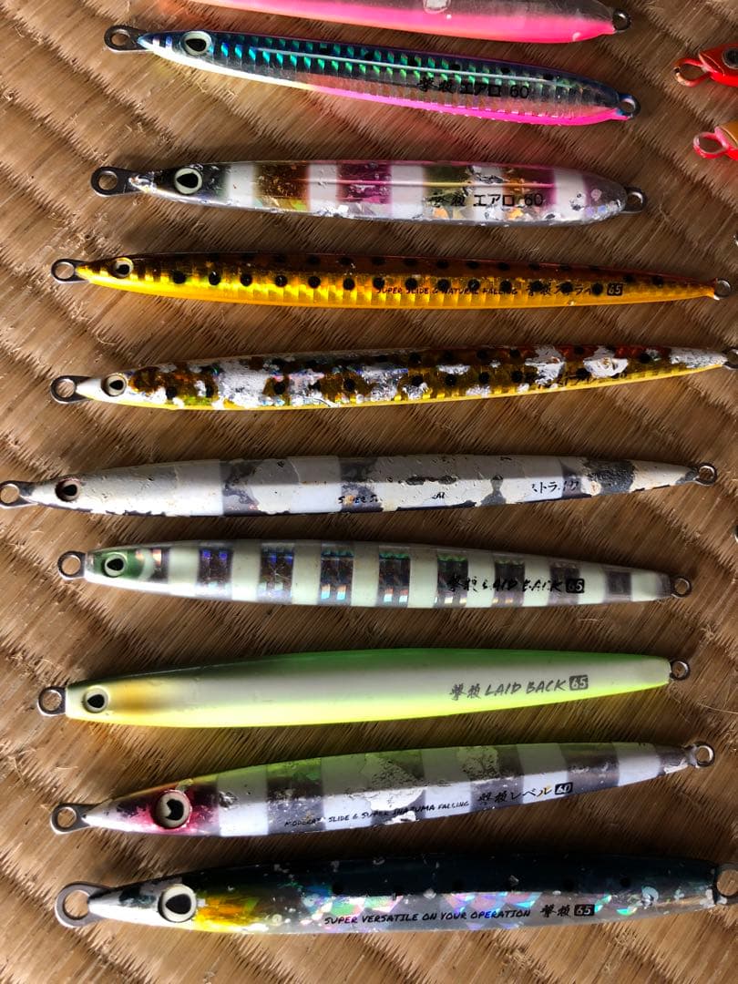 ジグ24本セット！撃投ジグ撃投エアロ撃投ストライクrサーディンステイフォールなど