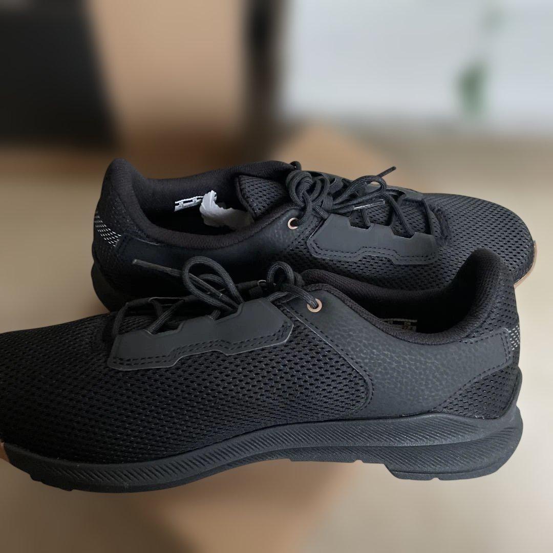 スポーツシューズ ブラック メッシュ サイクリングシューズ　27cm