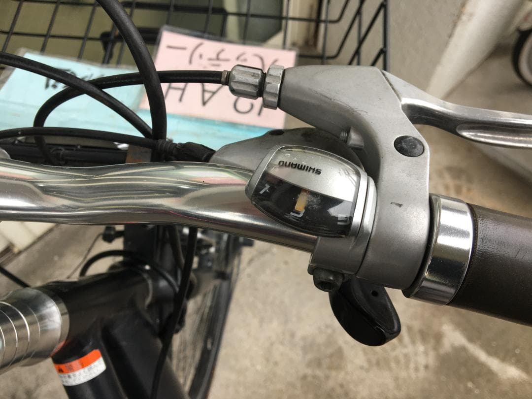 地域限定送料無料　パス　ヴィエンタ　内装5段変速　黒　神戸市　電動自転車